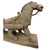 Brown Mid-20th Century Chinese Stone Horse and Chariot Sculpture For Sale - Image 8 of 12