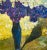 Martha Holden "Lilacs in a Vase" Oil on Canvas Painting, Framed For Sale - Image 4 of 10