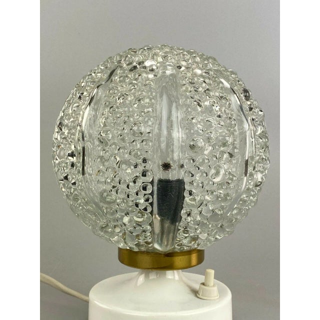 60s 70s ball light light table lamp bedside lamp Space Age design European Plug (up to 250V).The wiring of this item may...