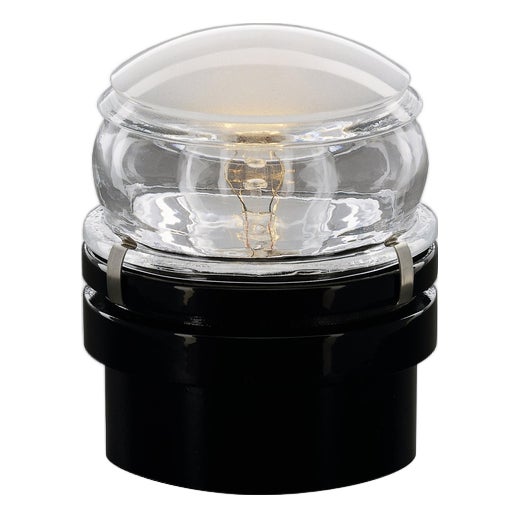 Black Fresnel Inside and Outside Wall and Ceiling Lamp by Joe Colombo for Oluce For Sale