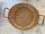 Set of 8 Rattan Trays With Handles For Sale - Image 4 of 8