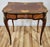 Wood Antique French Louis XV Inlaid & Bronze Mounted Diminutive Writing Lady's Desk For Sale - Image 7 of 18