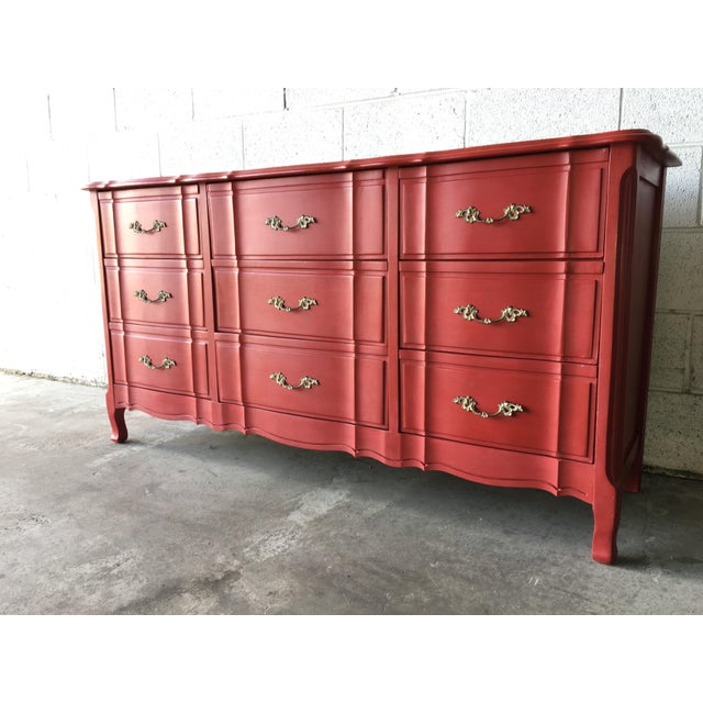 Red French Style Dresser Chairish