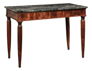 Early 19th C. French Marble Top Console