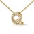 Elegance meets personalized charm in this exquisite pendant, meticulously crafted from radiant 10K yellow gold enhances...
