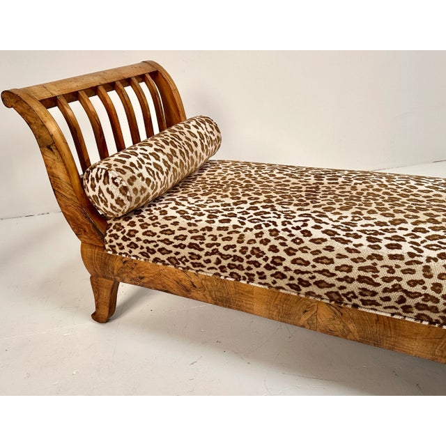 Biedermeier Chaise Longue, Vienna, Austria C1830 For Sale - Image 4 of 8
