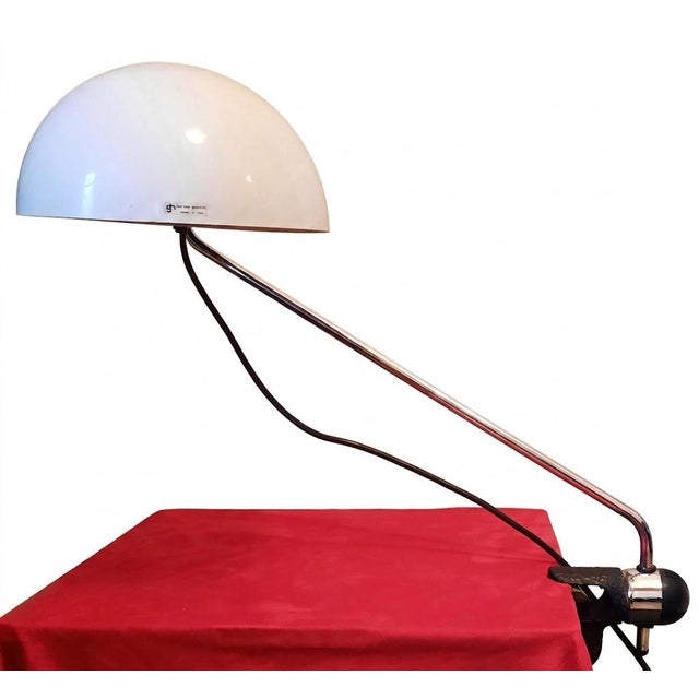 Libellula Clamp Table Lamp by Emilio Fabio Simion for Guzzini, Italy, 1970s For Sale - Image 3 of 16