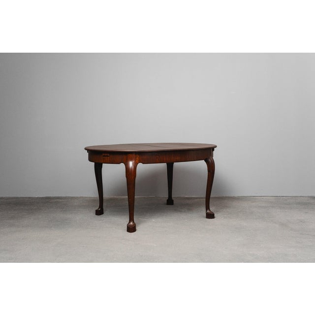 Item: Extendable dining table Period & Style: Art Nouveau - first half of the 20th century Features: - Elegant and...