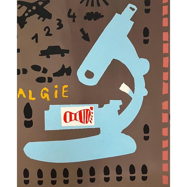 Alexandre Schaller, Times, Acrylic on Canvas, 1990s For Sale - Image 7 of 11