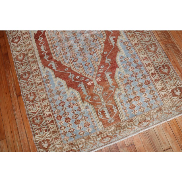 Zabihi Collection Persian Mazlagan Malayer Rug For Sale In New York - Image 6 of 10