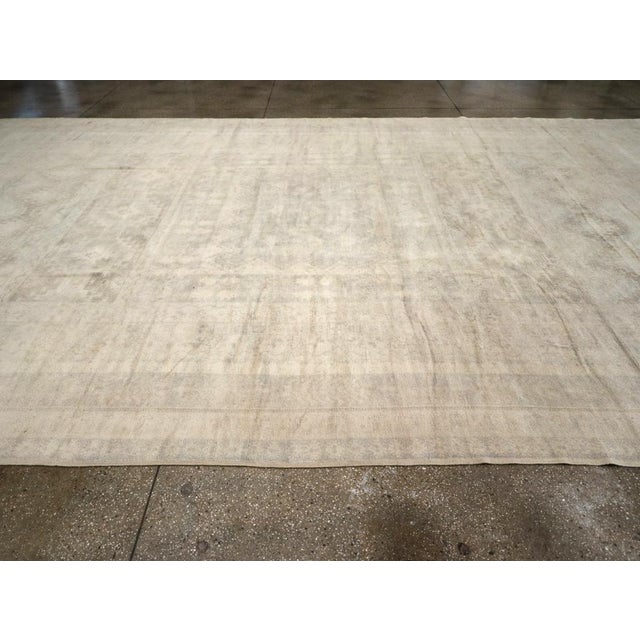 Galerie Shabab Collection Mid-20th Century Moroccan Oversize Carpet For Sale - Image 4 of 8