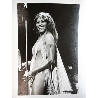 Nona Hatay, Vintage Signed Silver Gelatin Photo Tina Turner For Sale