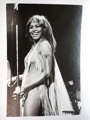 Nona Hatay, Vintage Signed Silver Gelatin Photo Tina Turner