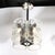 1970s 1970s Mid-Century Modern Hand-Blown Murano Mottled Glass & Nickel Chandelier by Mazzega For Sale - Image 5 of 18