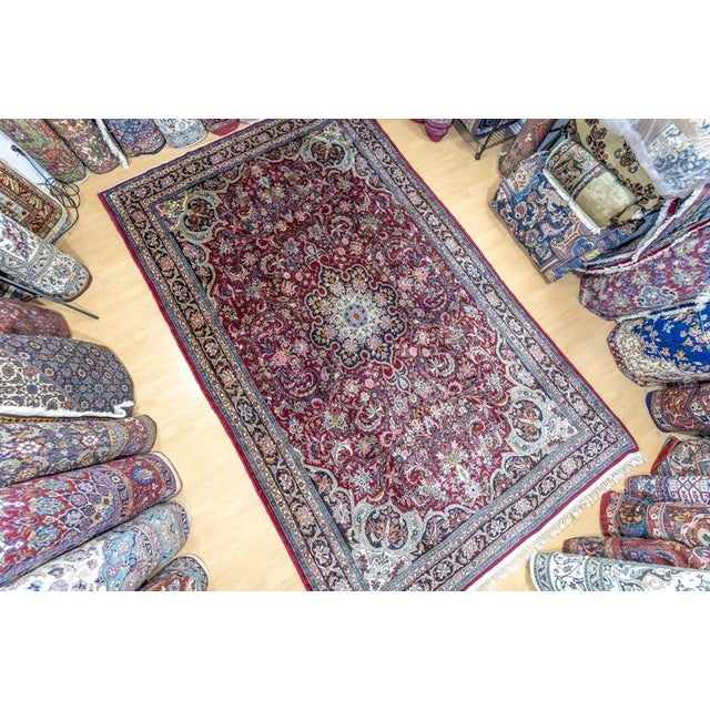 Antique Kurdish Hand-Knotted Bidjar Rug For Sale - Image 5 of 18
