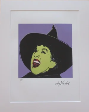 Carnegie Museum of Art Andy Warhol the Witch Lithograph