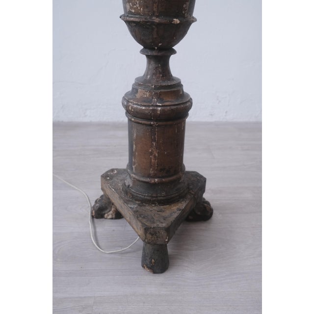 Antique Wired Candalabra Floor Lamp, 1800s For Sale - Image 6 of 18