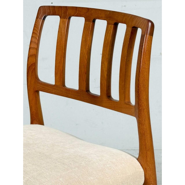 Vintage Dining Chairs in Teak by Niels Otto Møller for JL Møllers, 1970s, Set of 4 For Sale - Image 17 of 18
