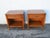 Mid Century Modern Side End Tables Nightstands a Pair 6306 For Sale - Image 13 of 18