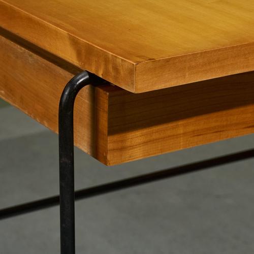 Duo-Tone Writing Desk by Taichiro Nakai for La Permanente Mobili Cantù, 1955 For Sale - Image 12 of 14