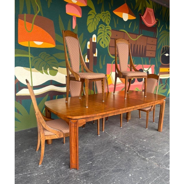 Late 20th Century Mid Century Brutalist Tabago Dining Set For Sale - Image 5 of 13
