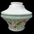 1920s Rare Phoenix/Consolidate Hand Painted Glass Basket Lamp Shade Nicholas Kopp For Sale - Image 4 of 12