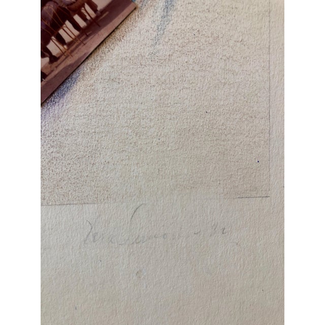 Vera Simons, Afternoon in Tuileries Paris Boats Painting Photo Collage Photograph Assemblage, 1982 For Sale - Image 10 of 11