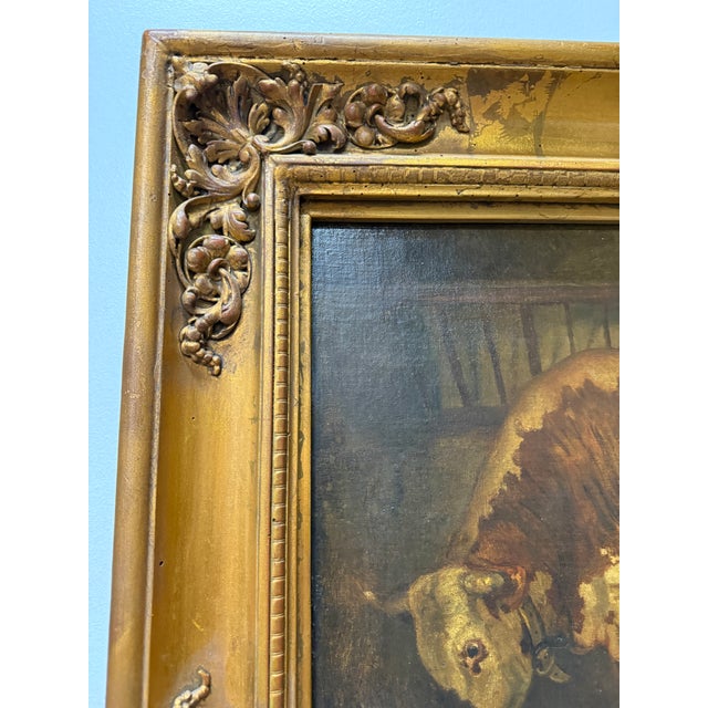 Late 19th Century Original Oil Painting Signed Rosa Bonheur For Sale - Image 9 of 11
