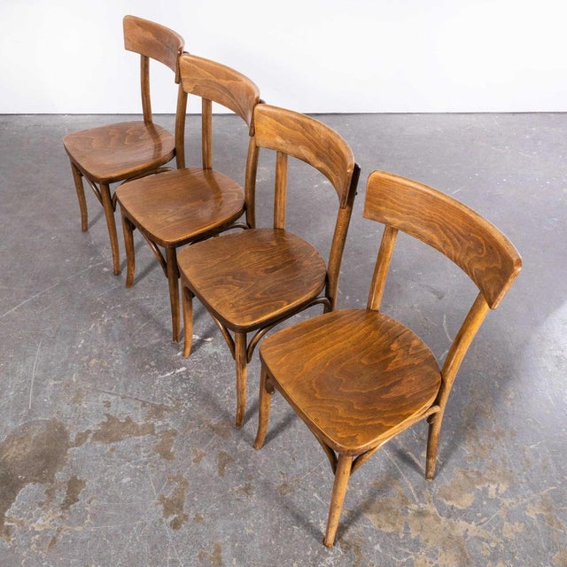 Early 21st Century Bentwood Dining Chair from Baumann, 1950s For Sale - Image 5 of 12