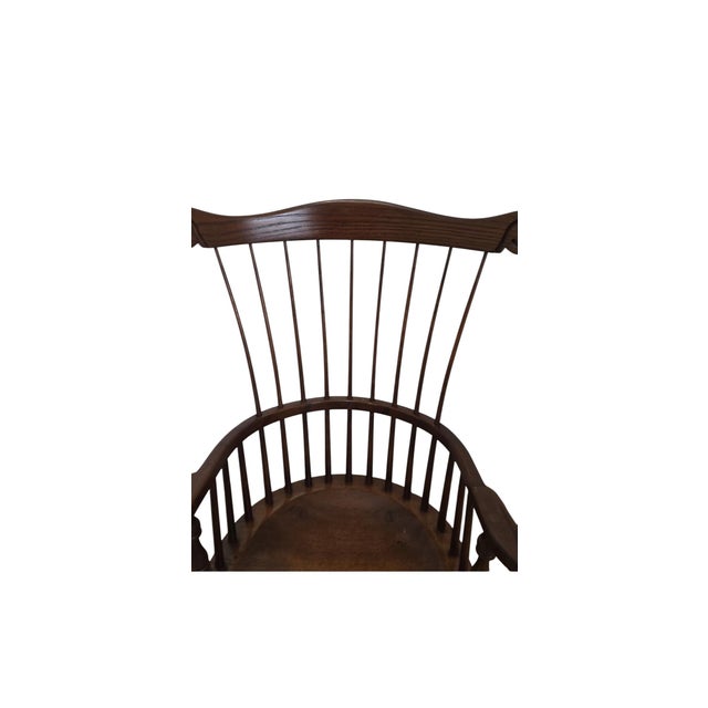 Frederick Duckloe Youth Child's Colonial Fan Back Windsor Chair Colonial Reproduction Oak and Maple construction....