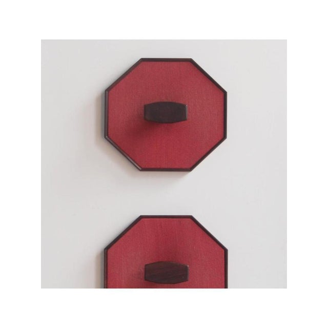 1970s Octagonal Coat Racks, Italy, 1970s, Set of 2 For Sale - Image 5 of 9