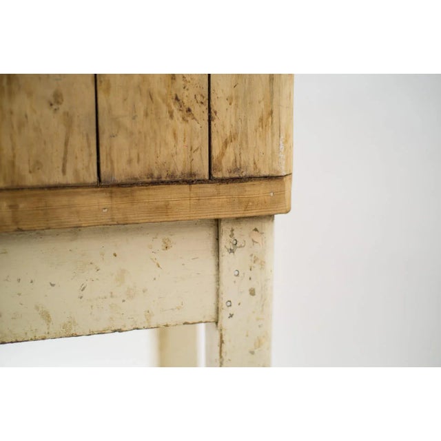 Mid-Century Wooden Butcher's Block, 1950s For Sale - Image 12 of 14