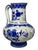Hand-Painted Blue and White Pitcher Vase by C.M. Albers for Royal Delft, 1978 For Sale - Image 3 of 17