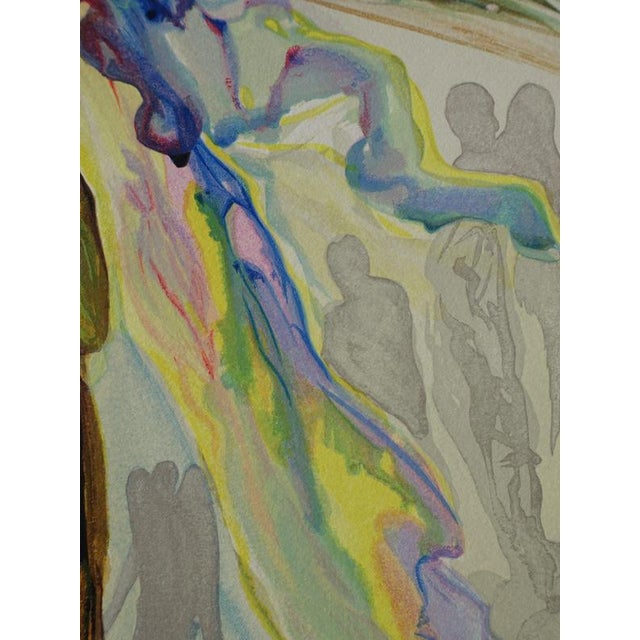 Salvador Dali, Appearance of the Ancestor, Woodcut For Sale - Image 5 of 6