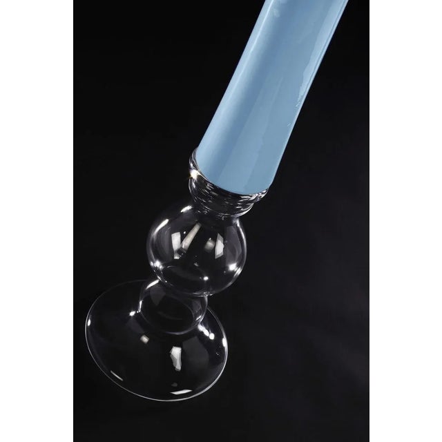 Contemporary Annalisa Vase in Purist Blue Glass from VGnewtrend, 2020 For Sale - Image 3 of 4