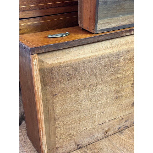 Antique Southern American Walnut Tall Chest of Drawers Upcountry South Carolina, Circa 1825 For Sale - Image 12 of 17