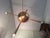 Chandelier in Copper Brass and Colored Glass 4 Copper Cones For Sale - Image 12 of 18