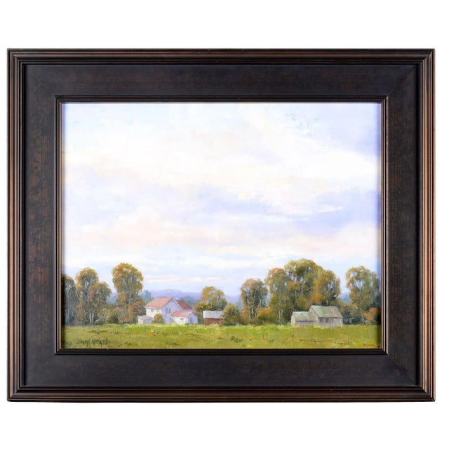 Sheryl Knight "Spring Clouds" Oil Painting For Sale - Image 6 of 6