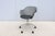 B&B Italia Italian Modern Antonio Citterio for B&b Italia Iuta Swivel Desk Task Chair, Gray Leather For Sale - Image 4 of 18