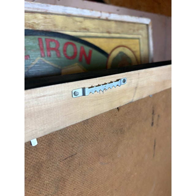 Original Hand-Painted "Shoot Till-U-Win" Carnival Sign For Sale - Image 9 of 12