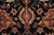 Heriz Rug 5’11” X 8’7” Black Wool Vintage Traditional Hand-Knotted Carpet For Sale - Image 11 of 15
