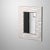 Textile Zenith Mirror - Glossy White For Sale - Image 7 of 11