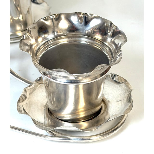 English Edwardian Silver-Plated Epergne by Copper & Fry, 11 -Pieces, Circa 1900 For Sale - Image 12 of 18