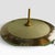 Swedish Grace Brass Chandelier with Glass Discs by Harald Notini for Böhlmarks Sweden, 1930s For Sale - Image 6 of 10