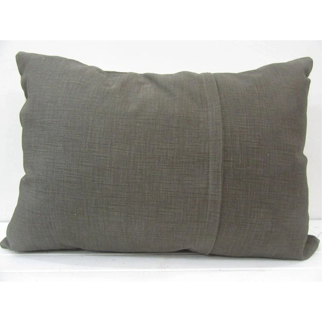 Rustic Turkish Kilim White Pillow Cover For Sale - Image 3 of 4