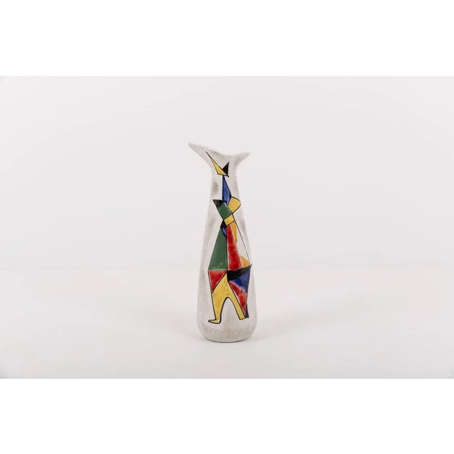 Sicilian Ceramic Vase from F. Rasa For Sale - Image 6 of 6