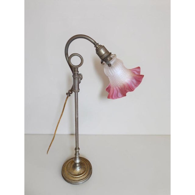Art Deco Gooseneck Desk Lamp, France, 1930s For Sale - Image 12 of 12
