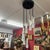 Gray Wavy Metal and Glass Adjustable Chandelier, 1970 For Sale - Image 8 of 11
