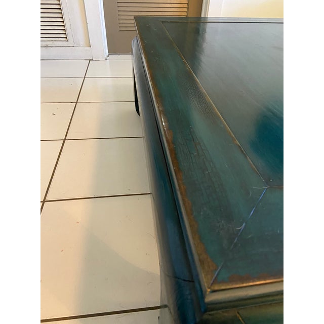 Ethan Allen Dynasty Square Coffee Table Chairish