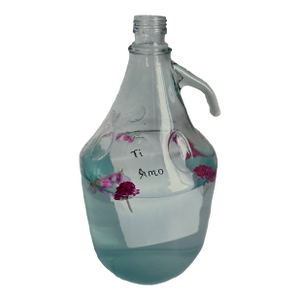 Message in a Bottle Floating in Love Photograph by Natalie Mitchell/Sette Design